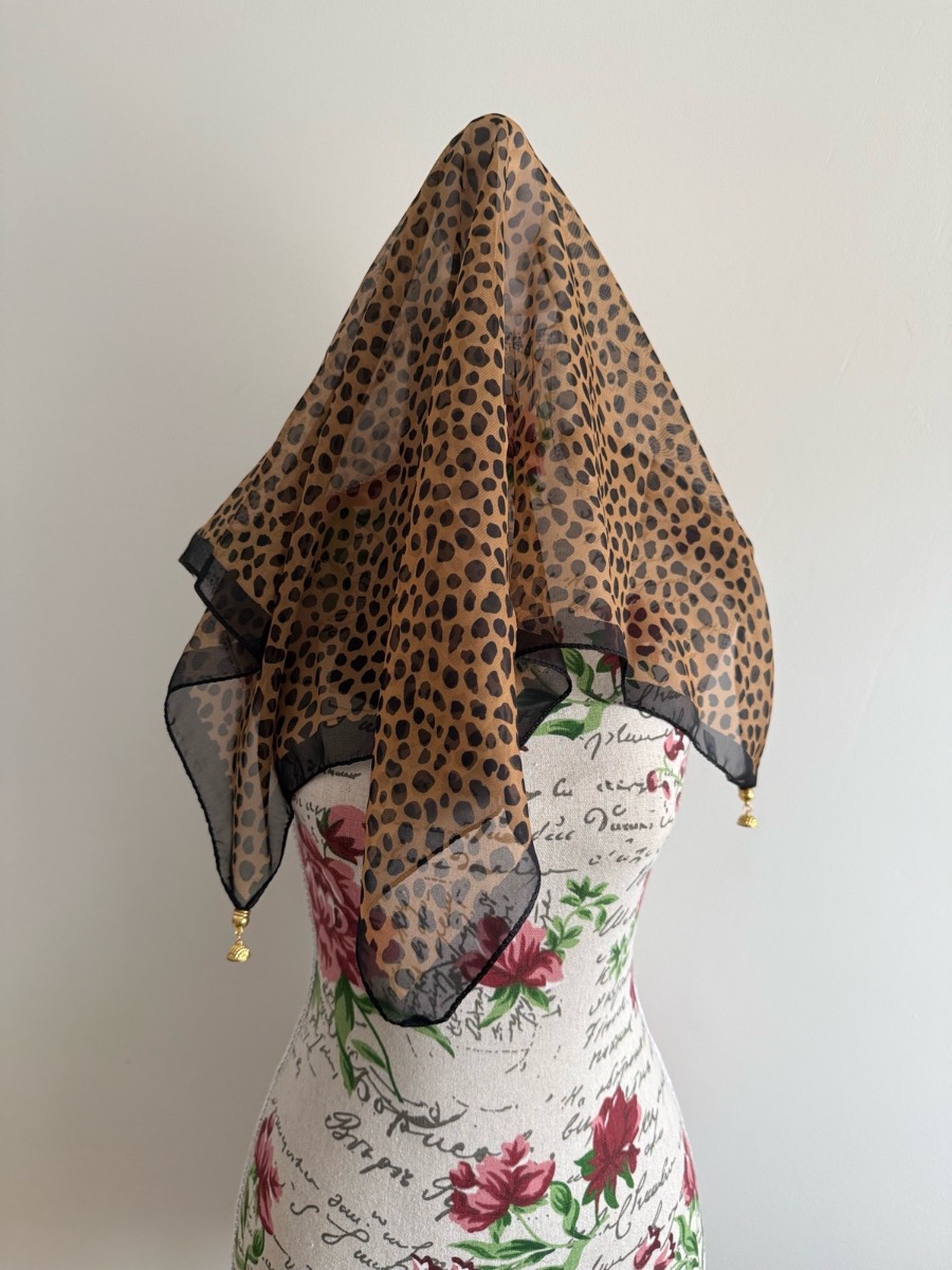 Leopard Print Scarf