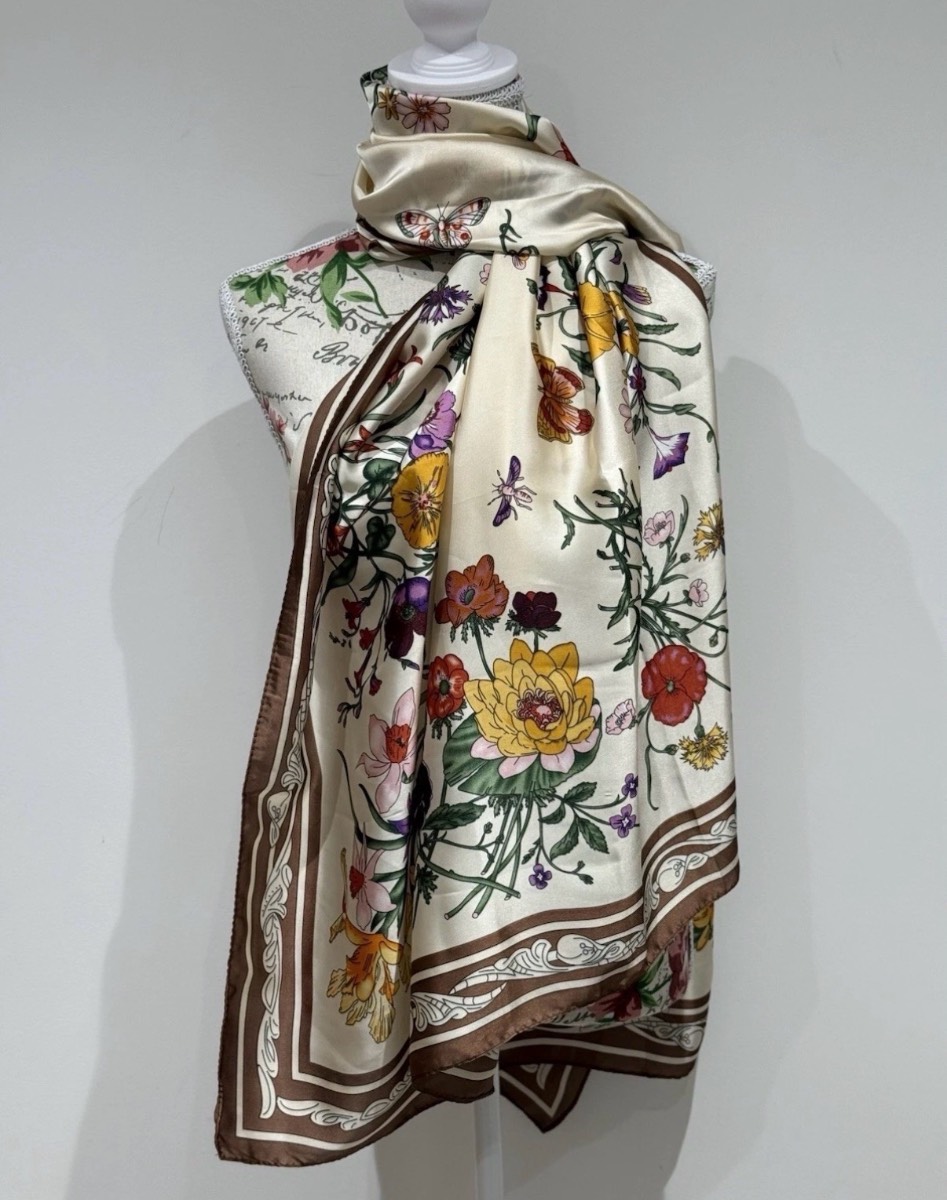 Printed Bohemian Paisley Shawl