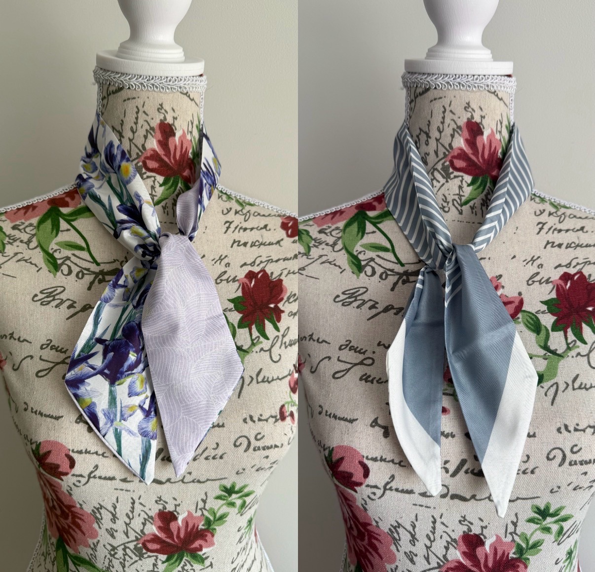 ✨ Set of 2 – Chic & Feminine Fashion Scarves ✨