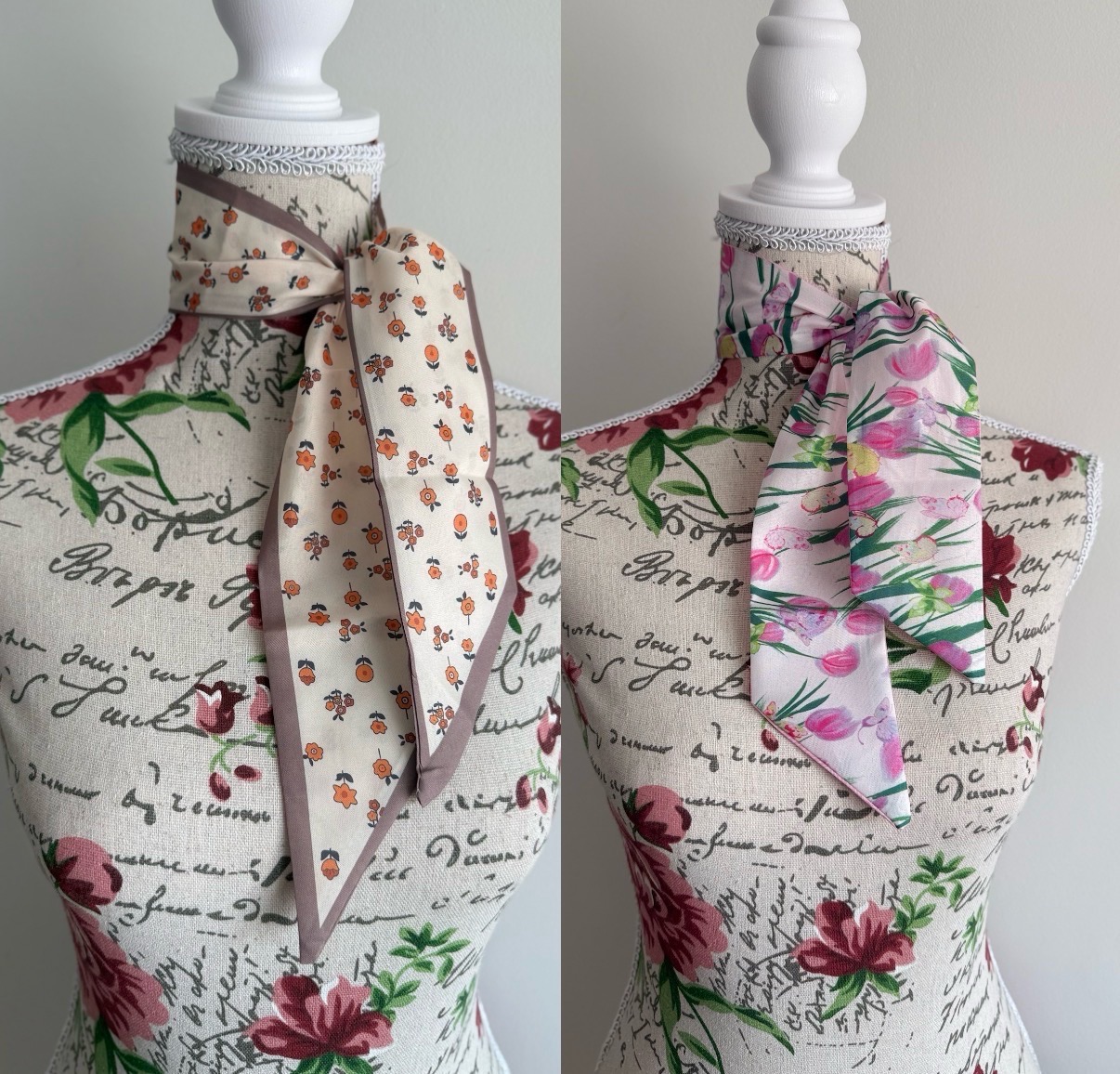 🌸 Set of 2 – Floral & Chic Fashion Accessories 🌸