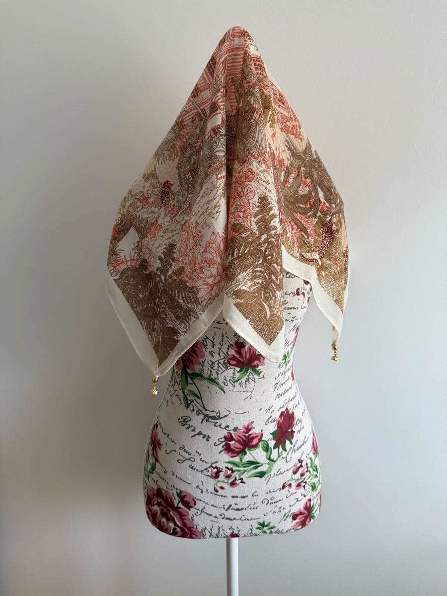 Bohemian Style Square Scarf