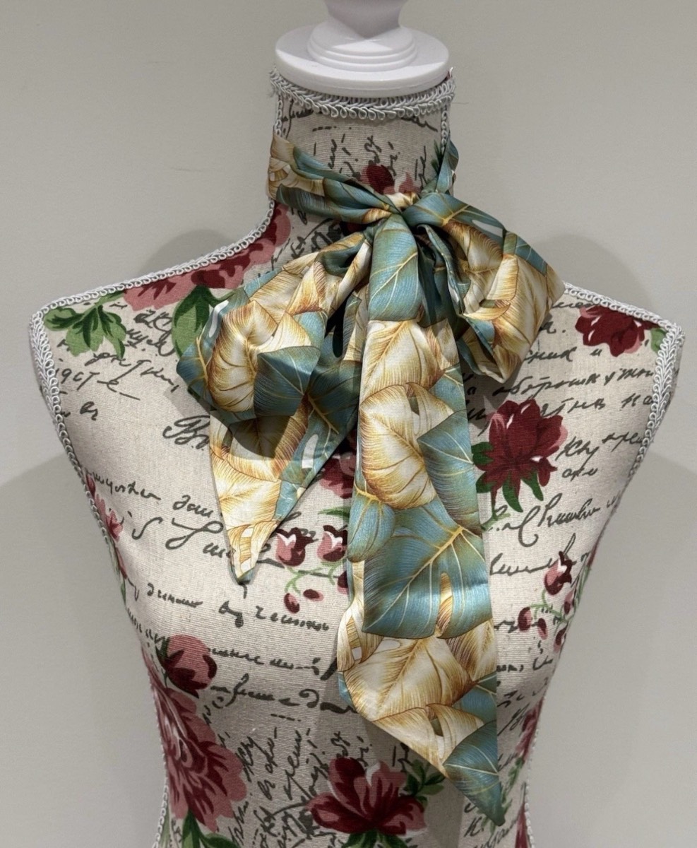 Double-Sided Long Small Scarf