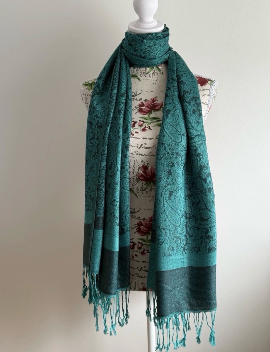 Women’s New Bohemian Style Paisley Jacquard Scarf