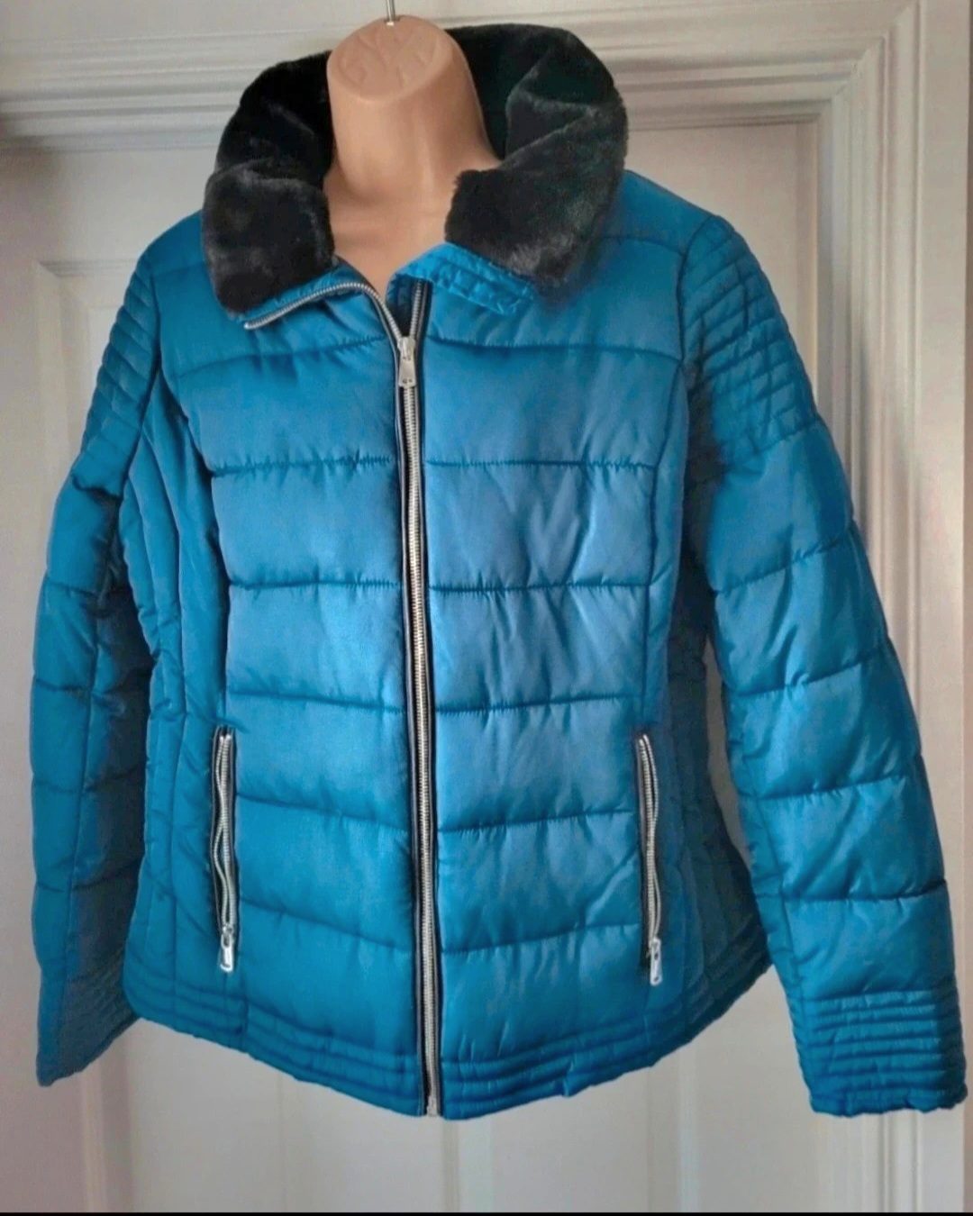 Bnwt Matalan blue padded jacket size 16