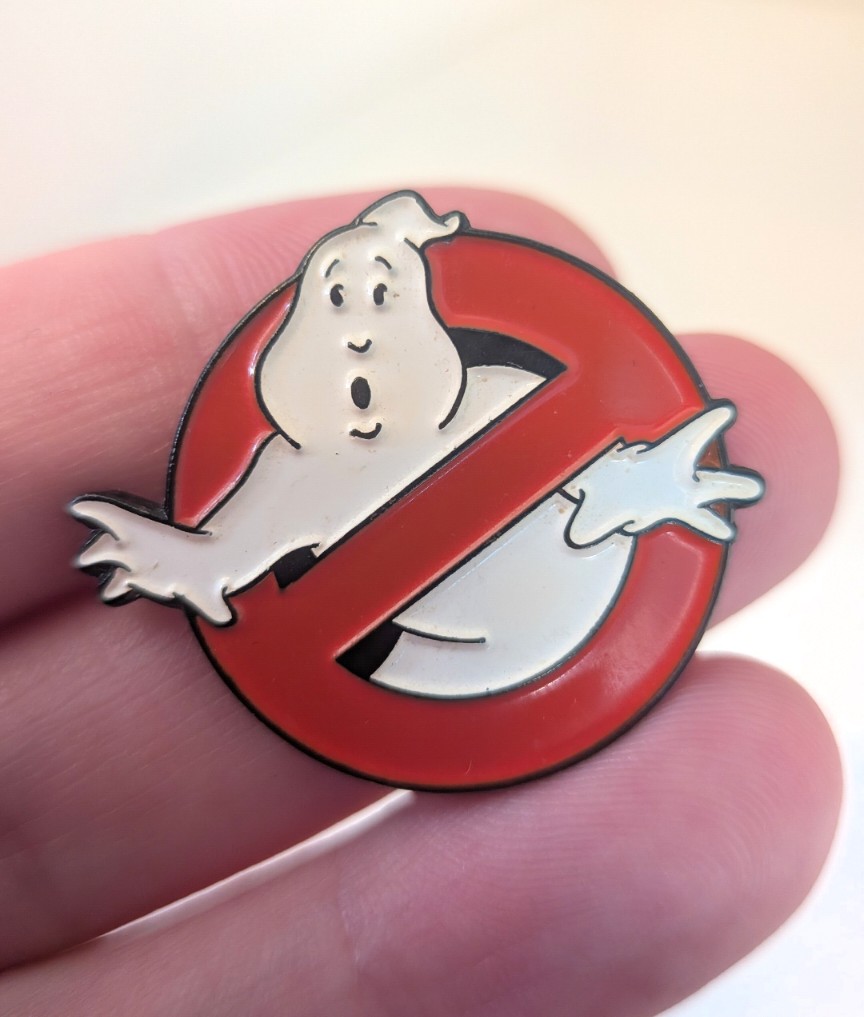 Ghostbusters Logo Pin Badge Enamel Brooch
