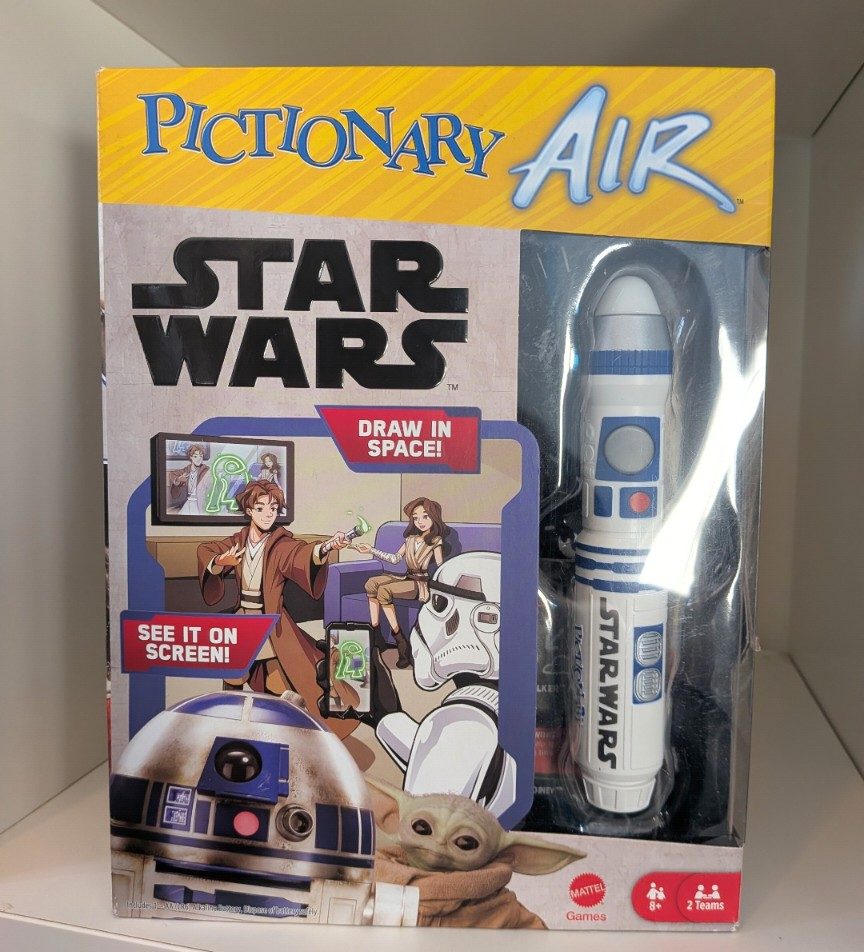 Star Wars Pictionary Air Mattel Game – Unused – Boxed