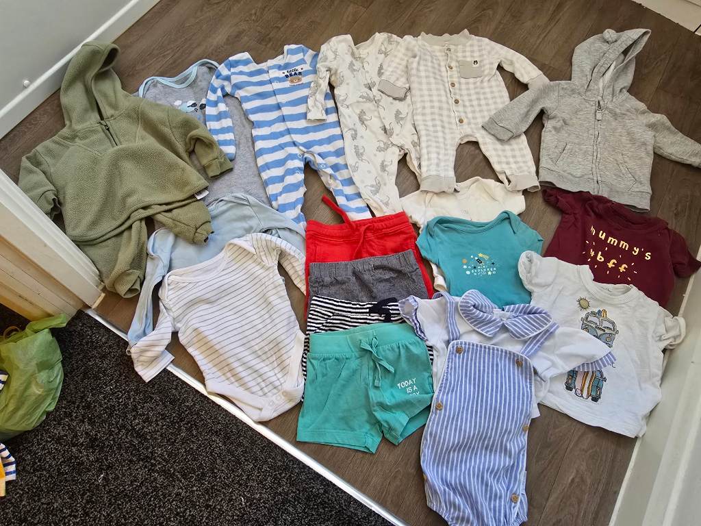 bundle  baby boy 3-6 months