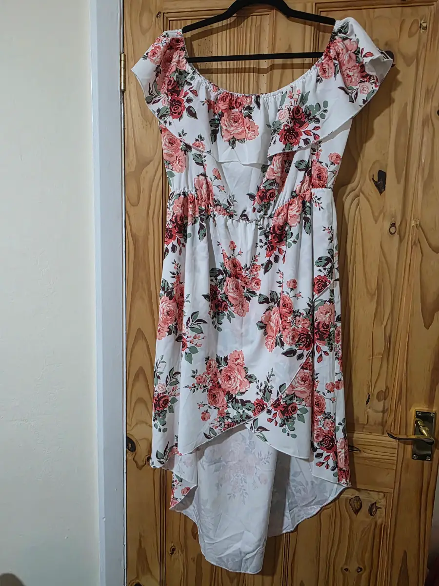 Summer dress off the shoulder 0Xl