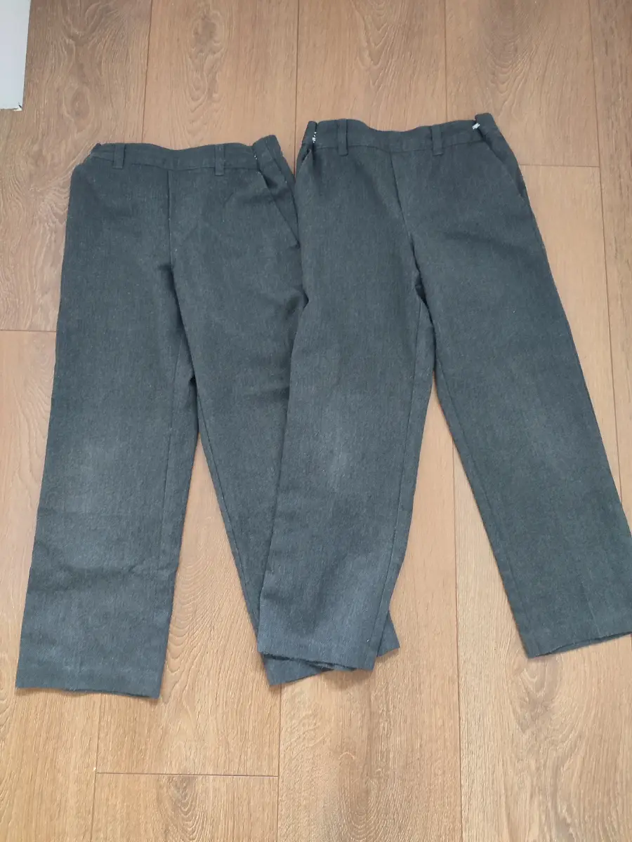 Boy's grey school trousers