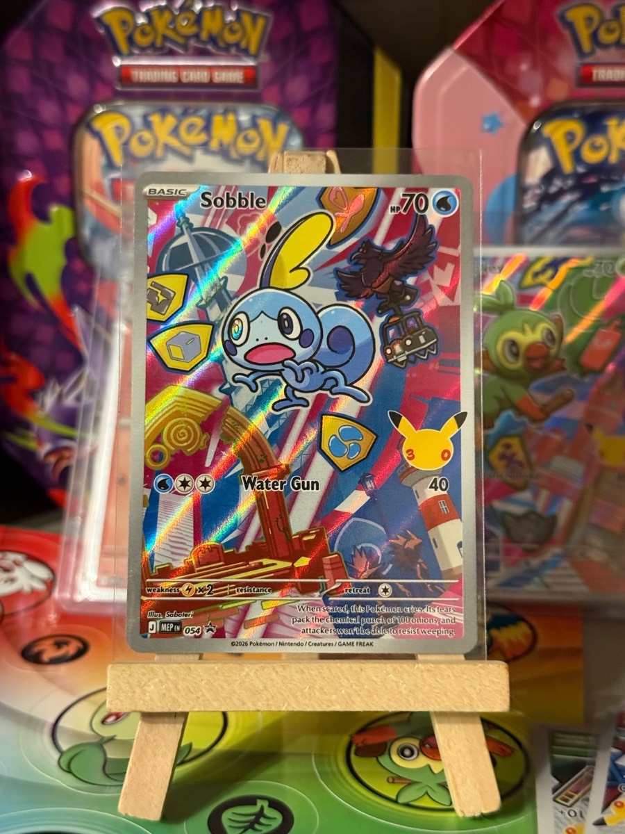 Sobble 054 Promo Pokemon card