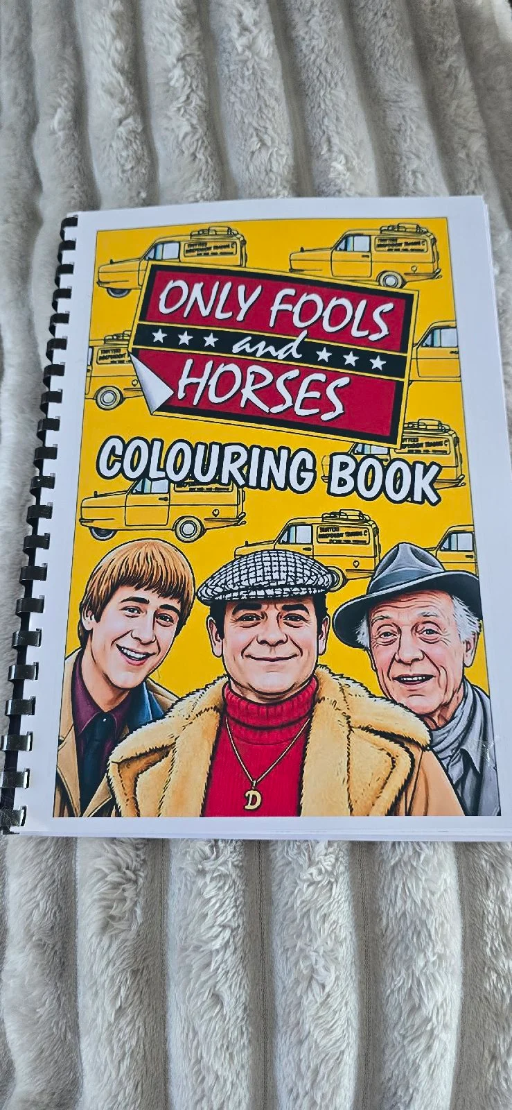 Only Fools and Horses Inspired Colouring Book
