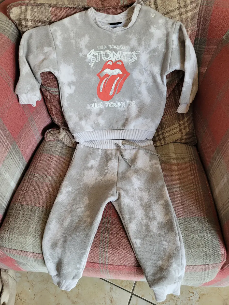 Rolling Stones Track Suit Age 9 to 12 months