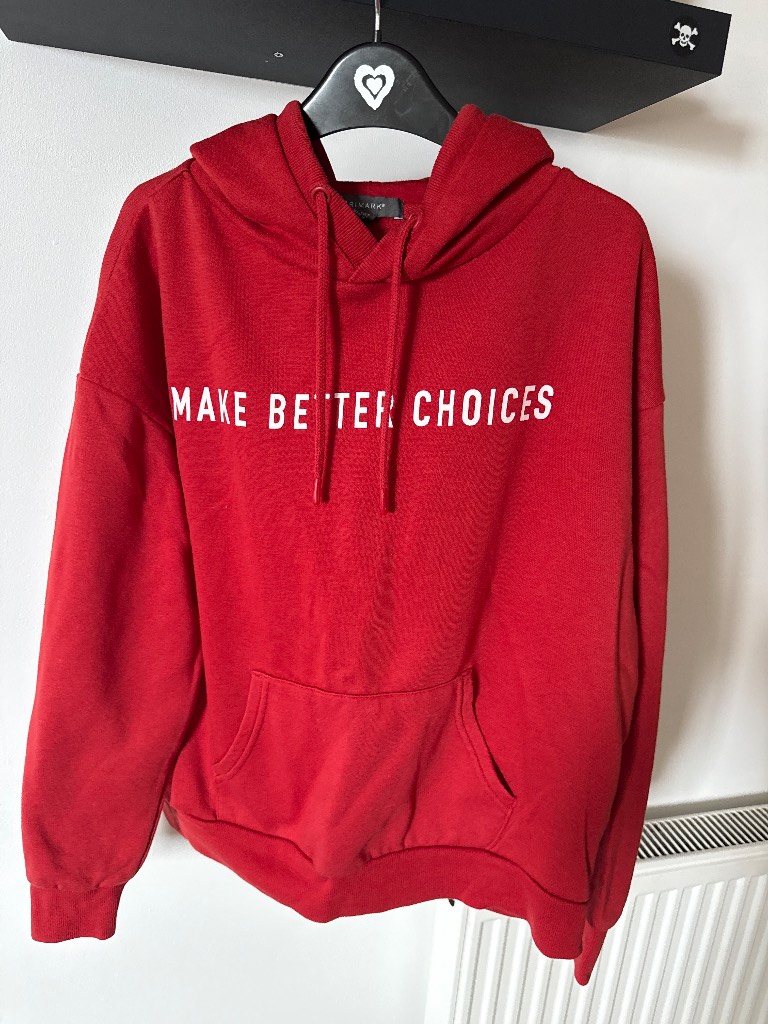 Red hoodie