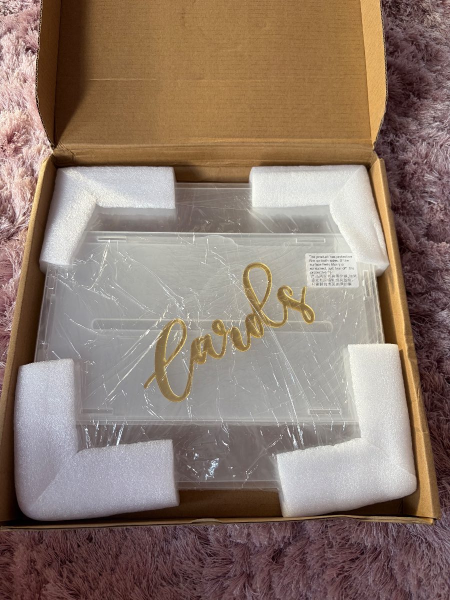 Wedding card box