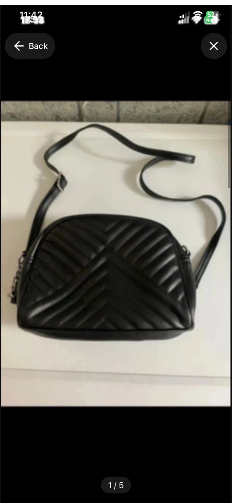 F&F black crossbody bag