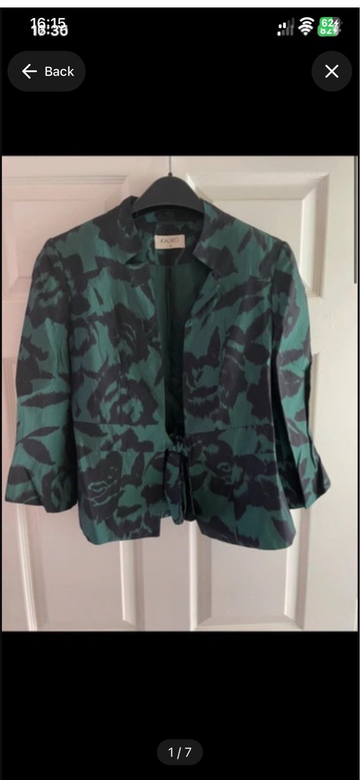 Kaliko special occasion jacket/blazer in size 8