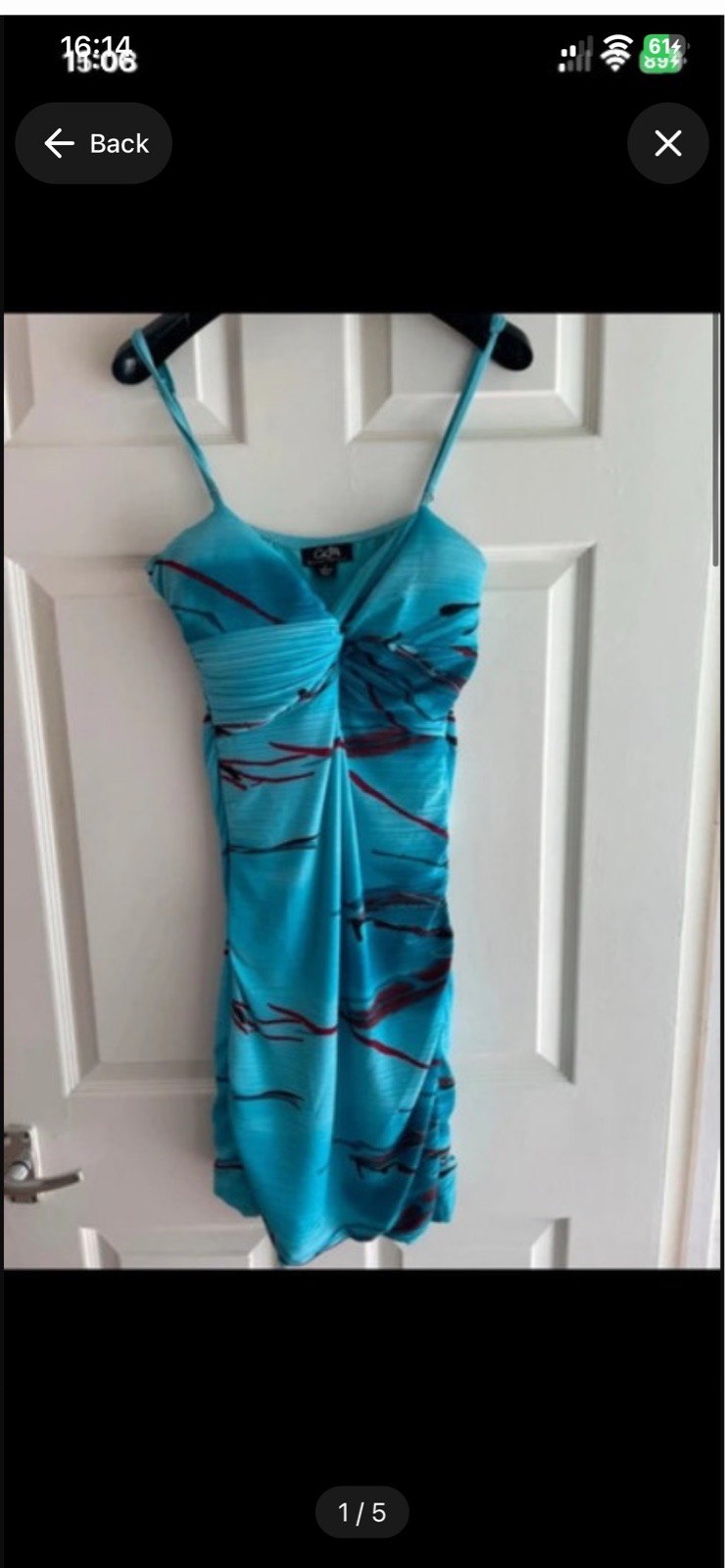Caroline Morgan bodycon dress in size large