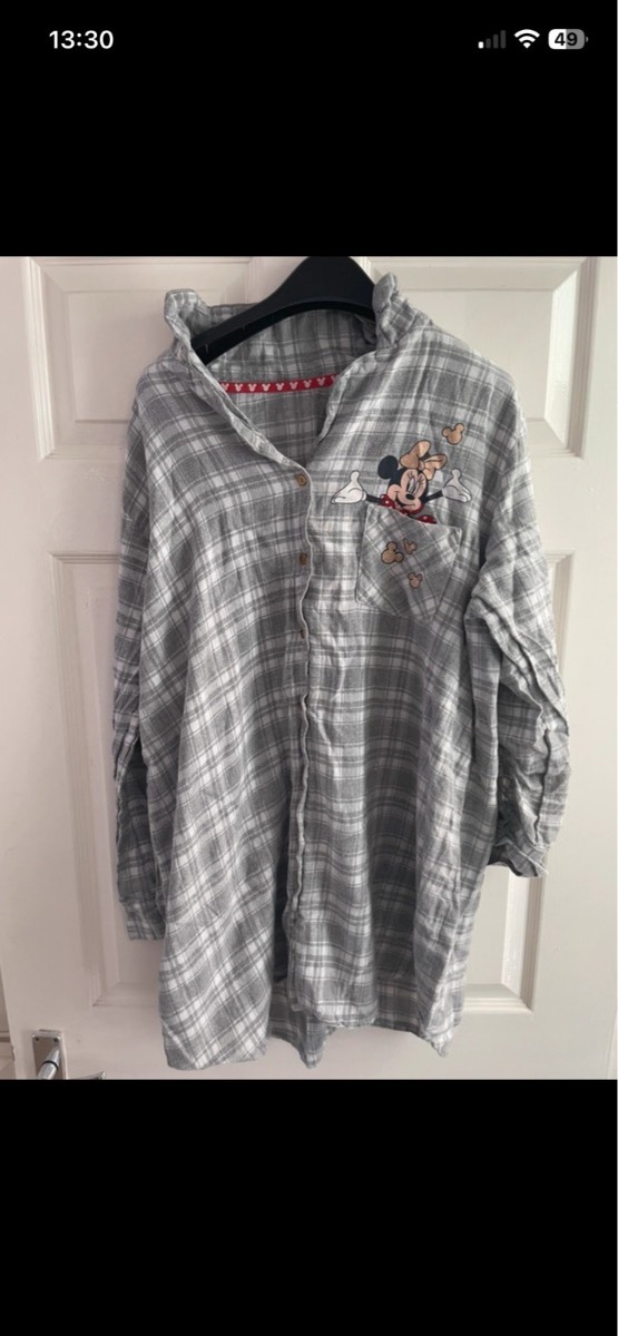 Primark Disney Minnie Mouse nightie grey in size XL 18-20