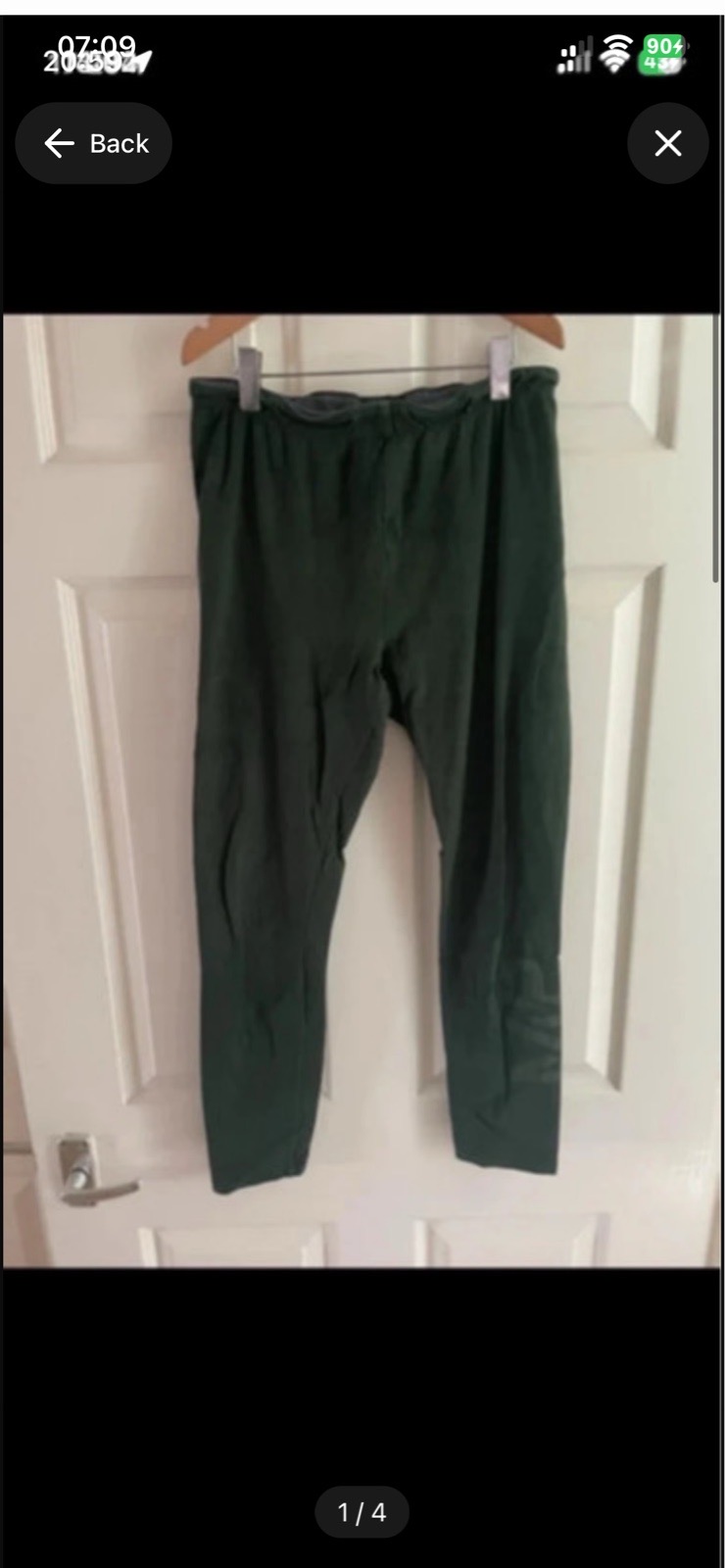 Women's MP green activewear leggings in size large