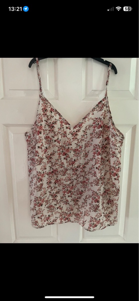 Shein curve Cami in multicolour in size 2XL