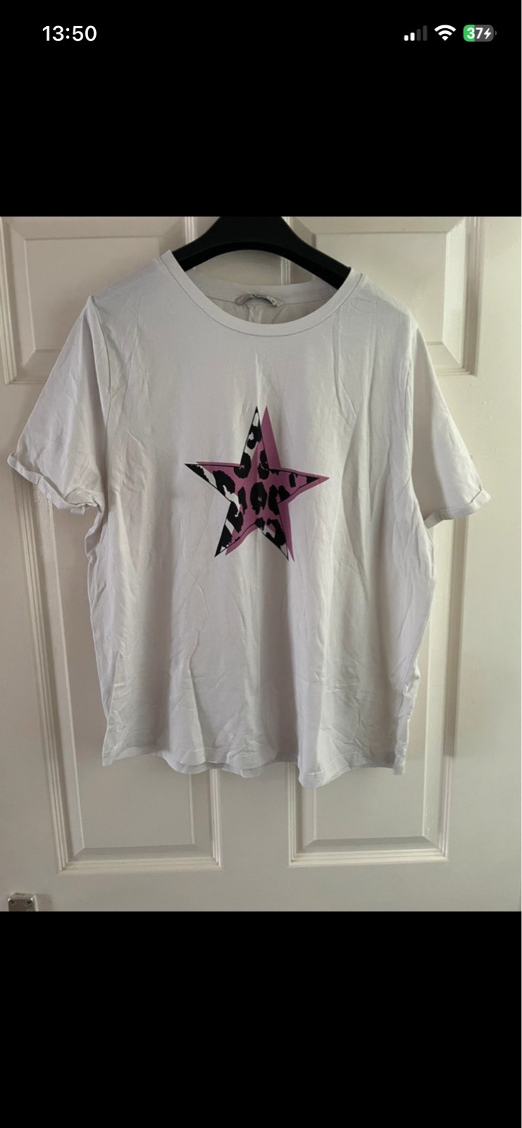 TU short sleeve T-shirt in white in size 20