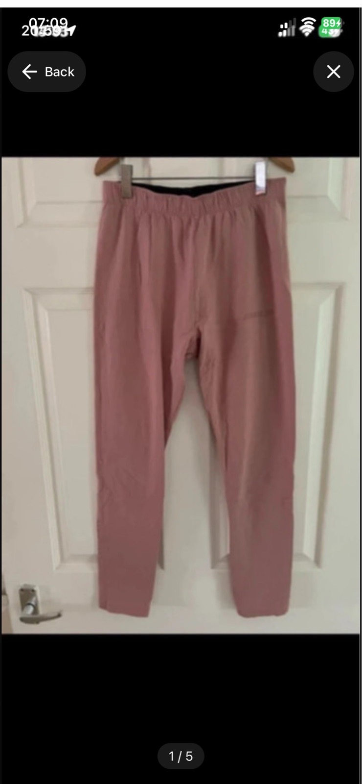 Women's MP rose activewear leggings in size large