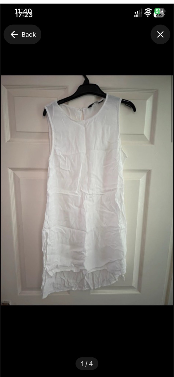 New look short sleeved top in size 12