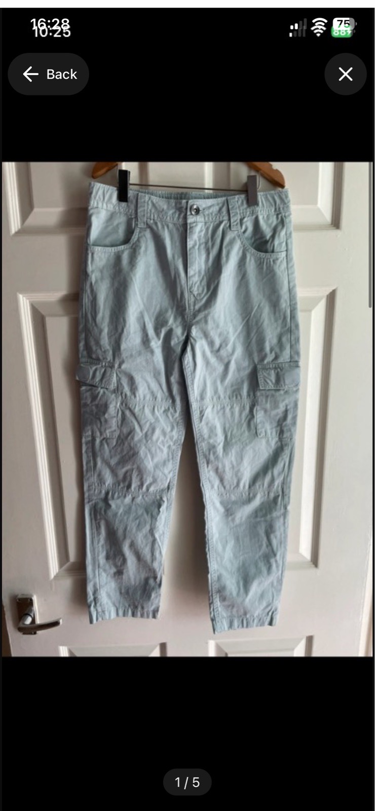 John Lewis cargo bottoms, 11 years