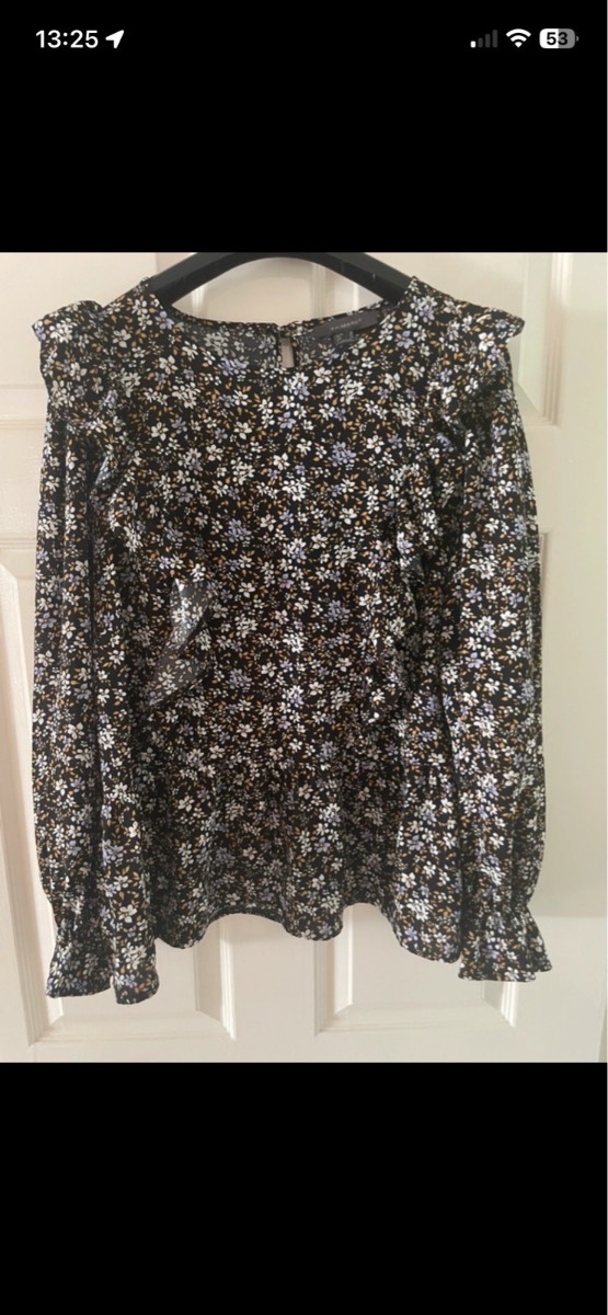 Primark blouse multicoloured with flowers in size 18