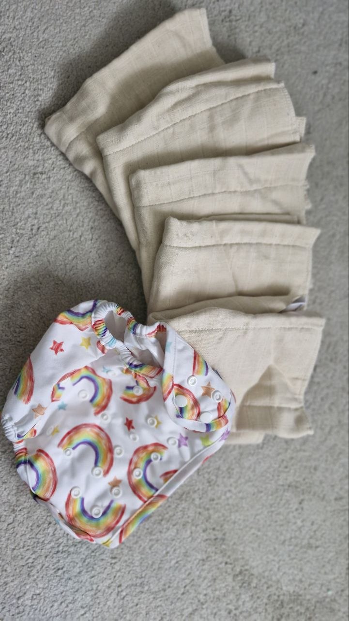 Reusable nappies set