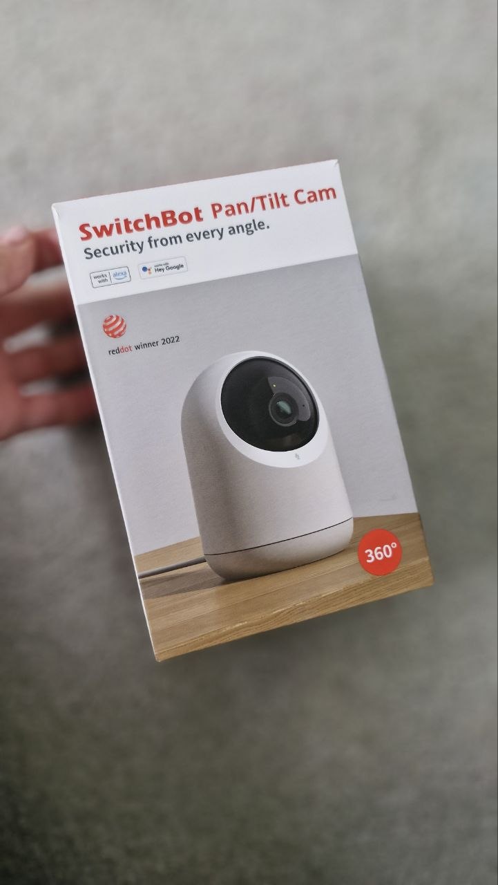 SwitchBot Pan/Till camera 360