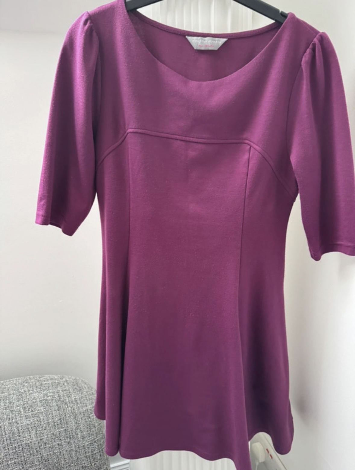 Purple dress