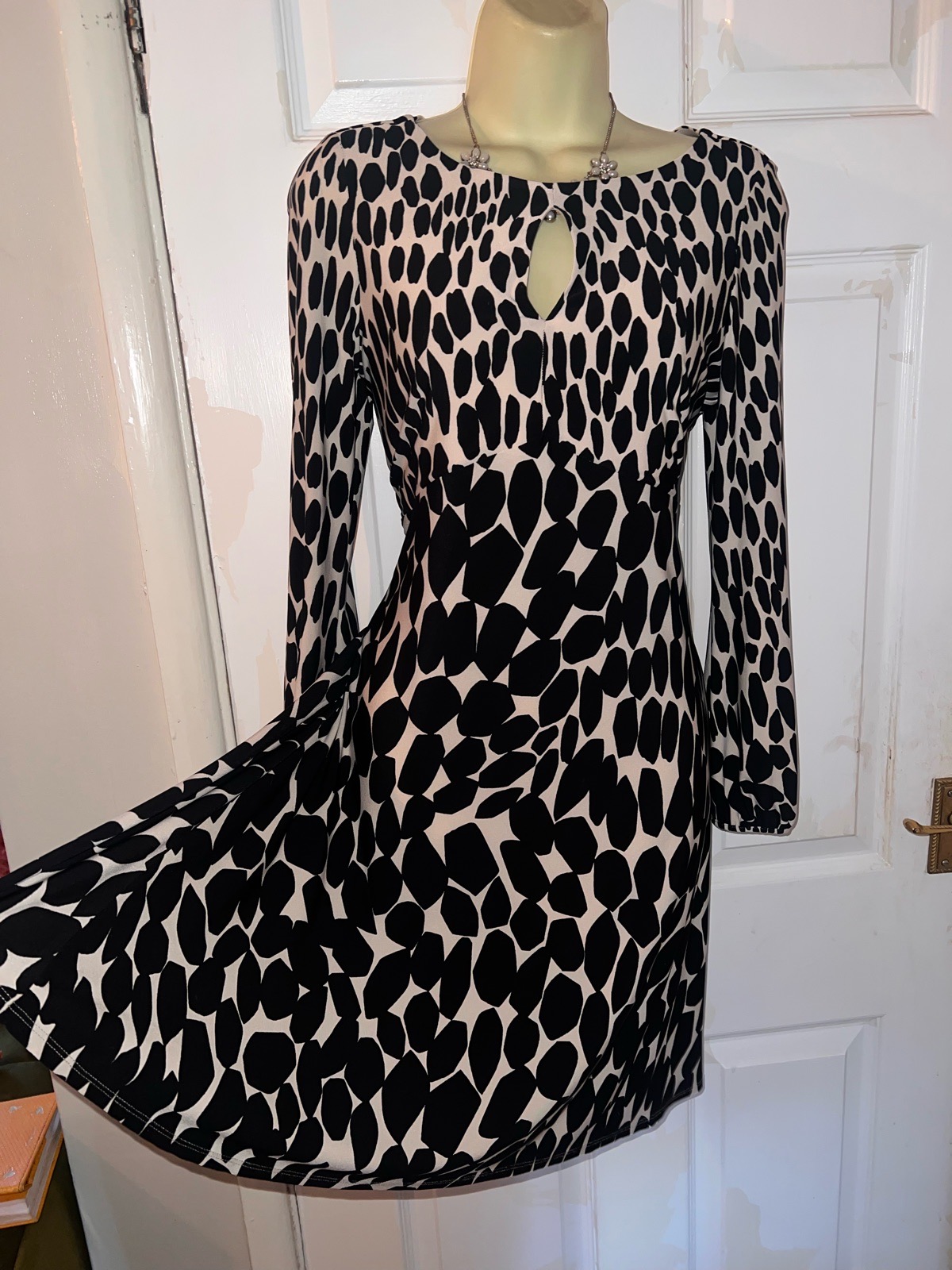 Wallis spotty dress size 12 evening
