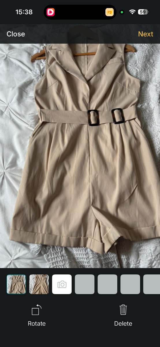 Stone Beige Tailored Belted Playsuit – Smart Casual Summer beige shade  stunning on & smart