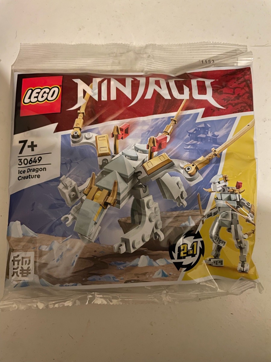 Lego Ninjago: Ice Dragon Creature Polybag (30649)