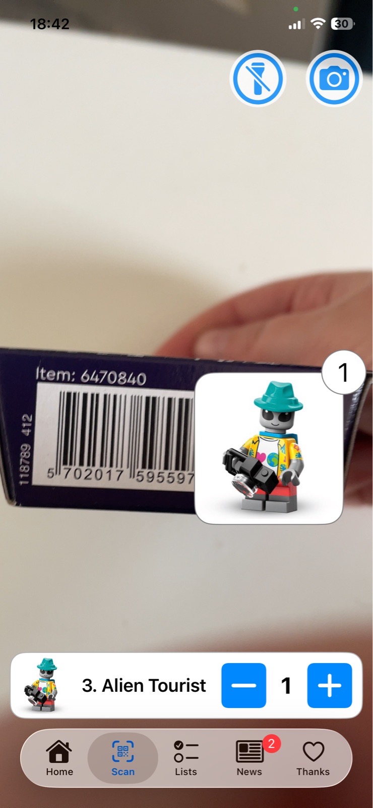 Lego Minifigures: Space: Alien Tourist (71046)