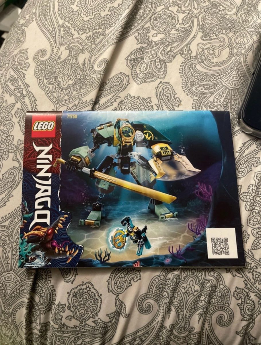 Lego Ninjago: Lloyd’s Hydro Mech (71750) Manual Only
