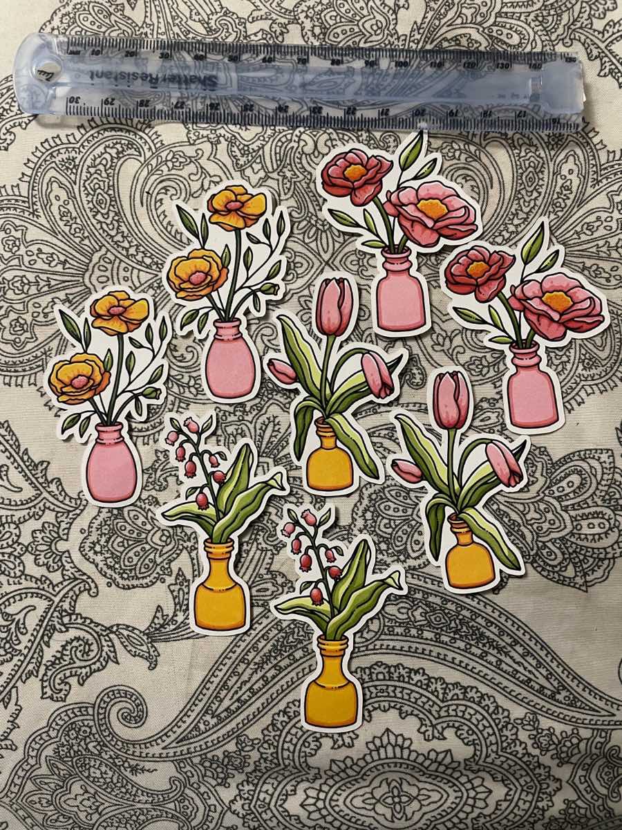 Flower Stickers