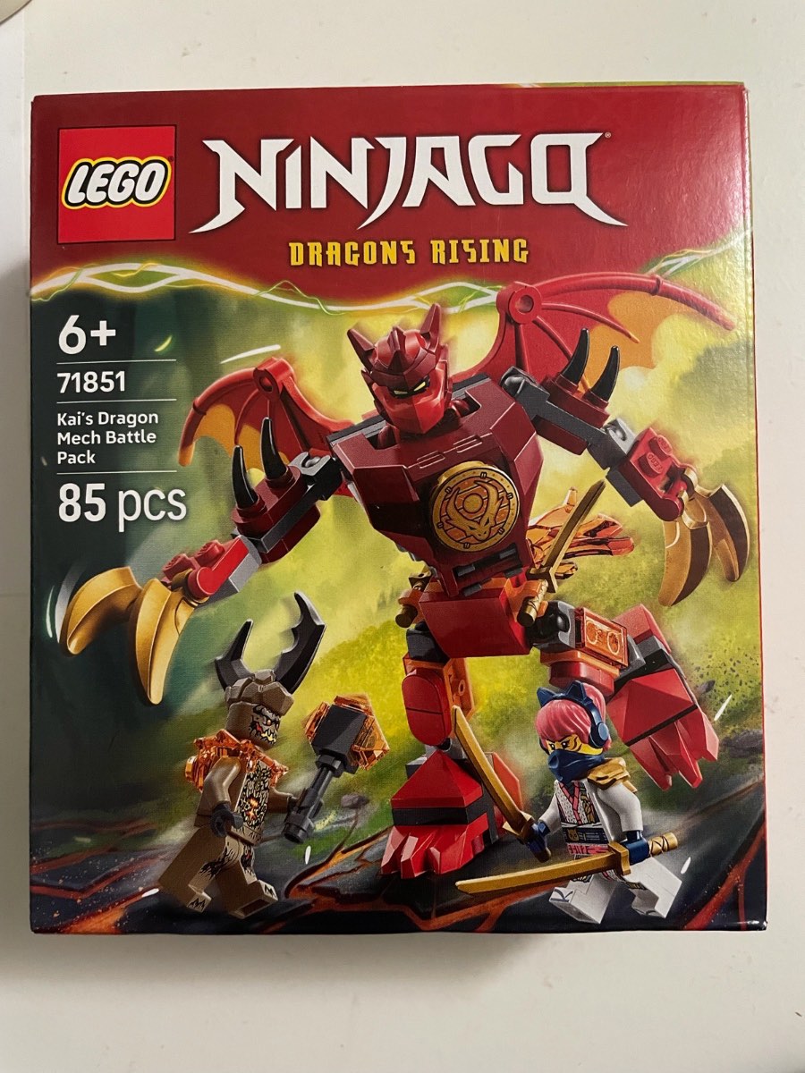 Lego Ninjago: Kai’s Dragon Mech Battle Pack (71851)