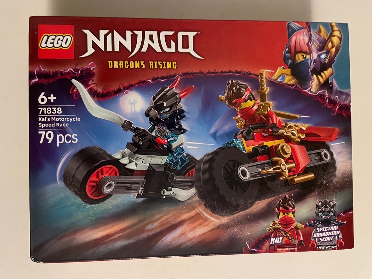 Lego Ninjago: Kai’s Motorcycle Speed Race (71838)