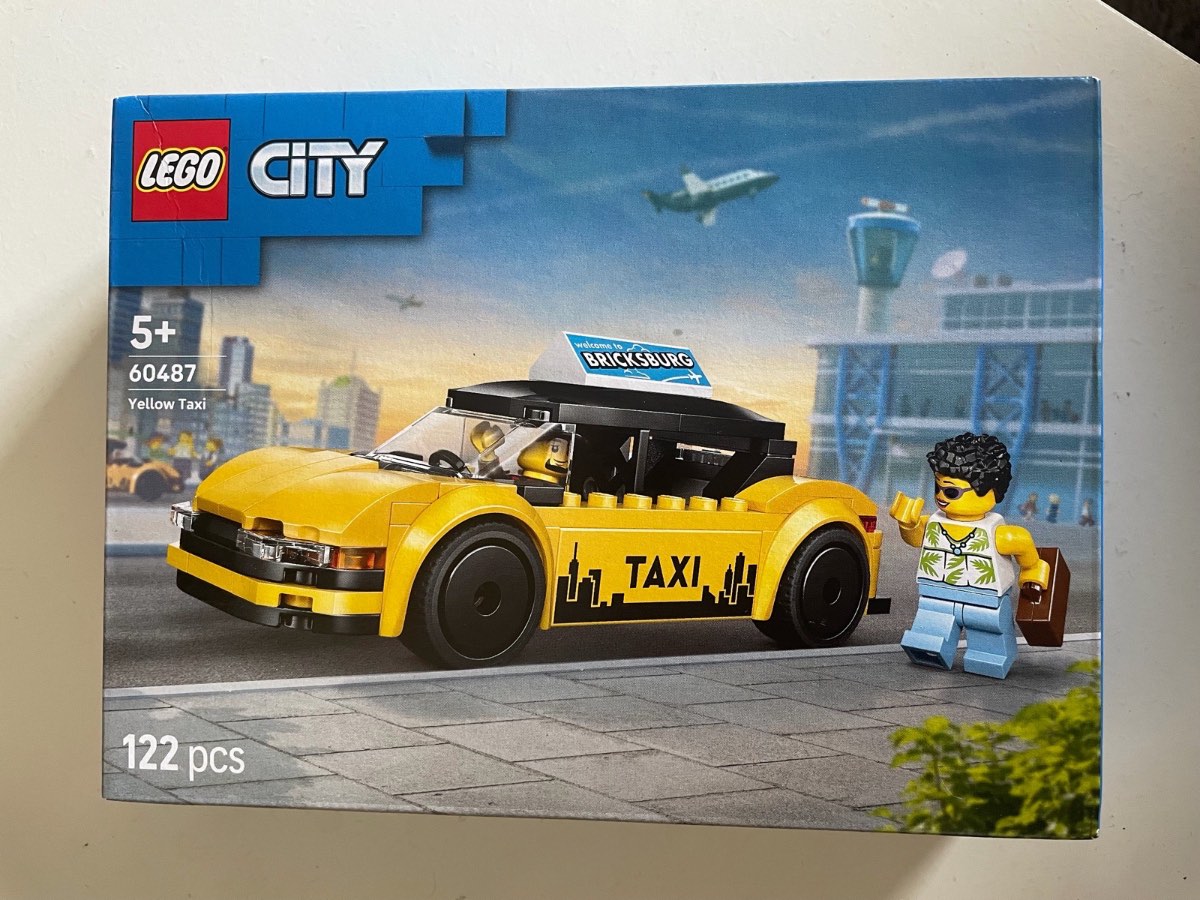 Lego City: Yellow Taxi (60487)