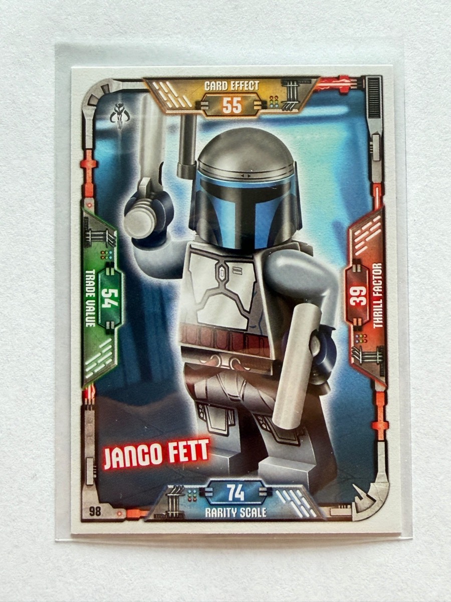 Lego ® Star Wars ™ Series 1 Collectible Card 98 - Jango Fett
