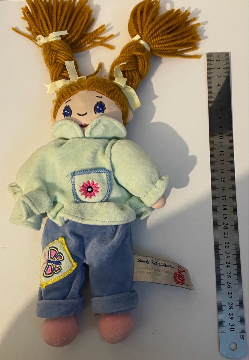 Keel Toys Simply Soft Ragdoll Vintage