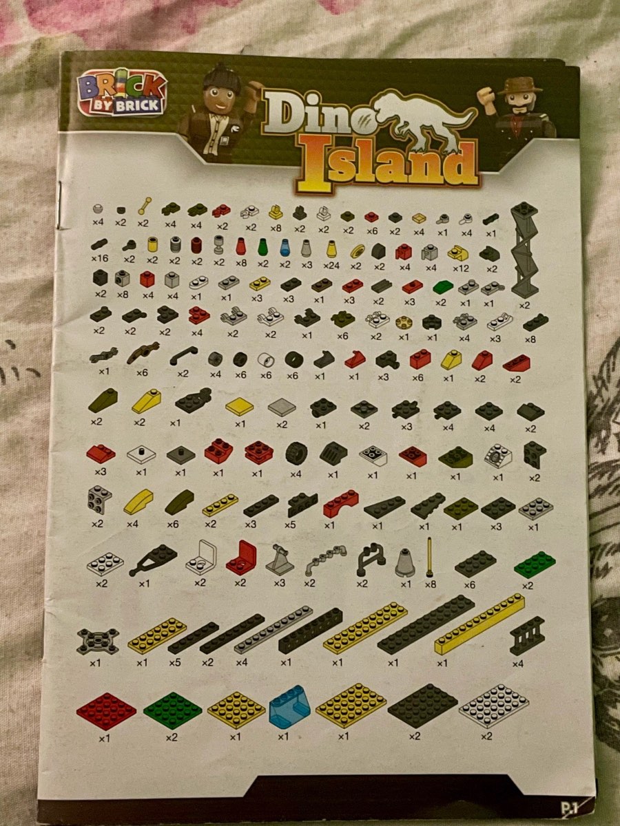 Brick By Brick: Dino Island