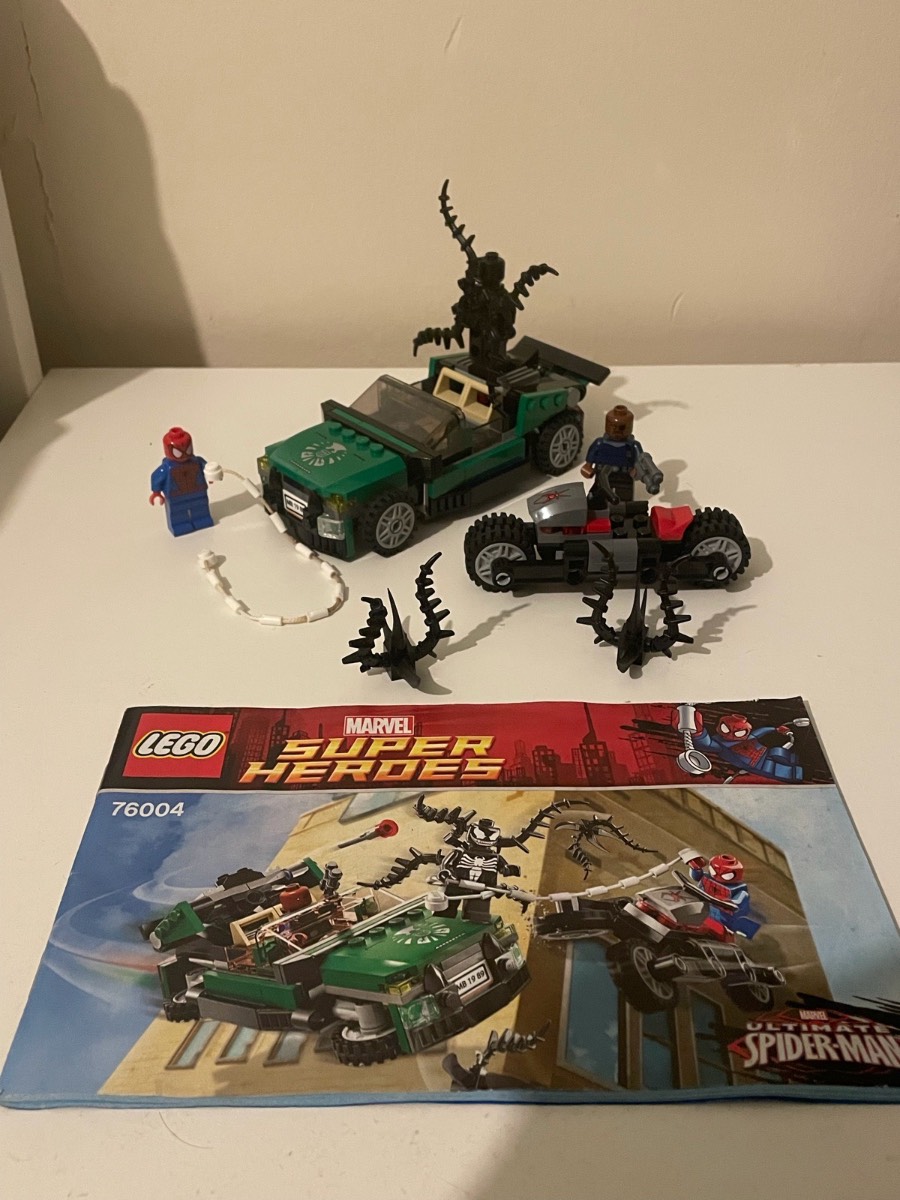 Lego Spider-Man: Spider-Cycle Chase (76004)