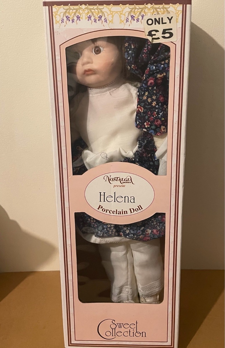 Nostalgia Mint Sweet Collection Helena Porcelain Doll