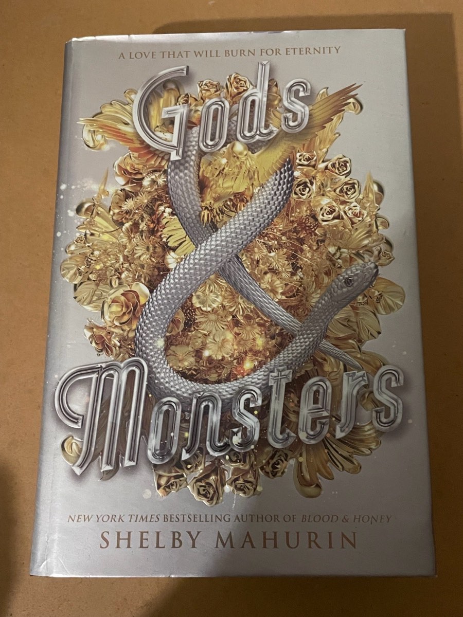Gods and Monsters by Shelby Mahurin (2021 hardcover)