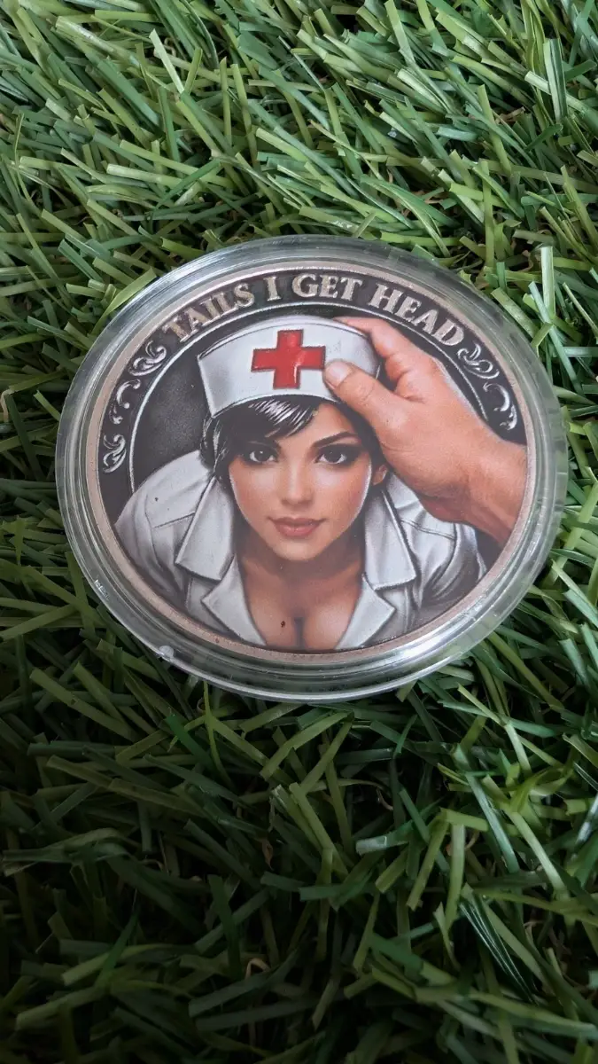 Heads I Get Tail Novelty Coin & Golf Ball Marker – 40mm