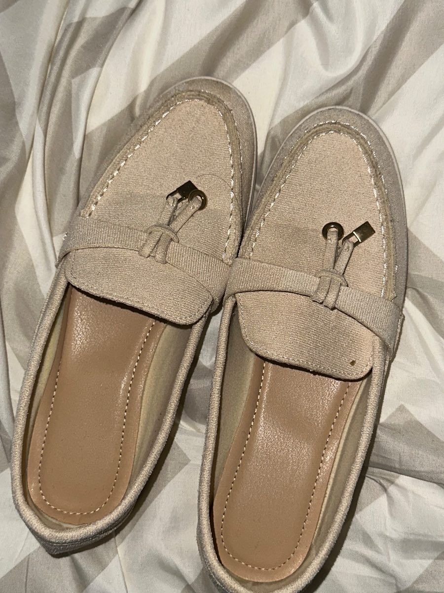 Women's Nude Beige Loafers