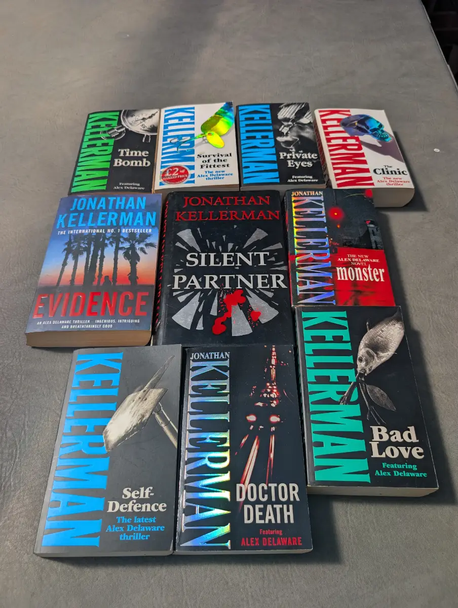 Jonathan Kellerman Books Bundle - 10 x Books - [Crime / Thriller]